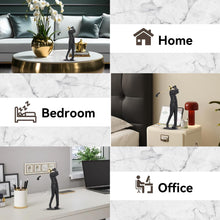 Load image into Gallery viewer, Golf Figurine Statue, Golfer Sculpture Golf Desktop Ornament Matte Black Golfer Figurine Sports Figures Resin Golfer Sculpture Modern Decor for Living Room Home Decor
