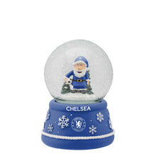Load image into Gallery viewer, FOCO Premier League Football Chelsea Fan Christmas Santa Snow Globe
