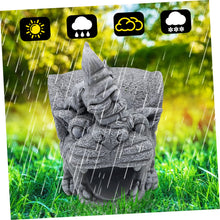 Load image into Gallery viewer, Toyvian Gnome Downspout Extension Tool Adorable Garden Decor Statue for Gutter Drainage Decorative Rain Diverter for Lawn Practical and Charming Outdoor Ornament
