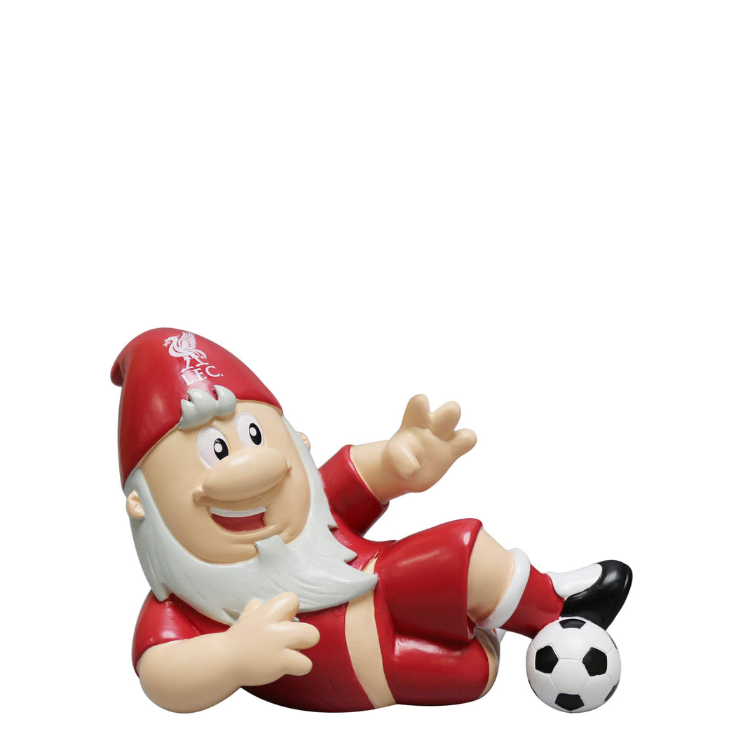 FOCO EPL Liverpool FC Football Premier League Championship Sliding Tackle Garden Gnome Ornament Indoor/Outdoor