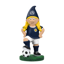 Load image into Gallery viewer, FOCO Official Scotland FA Female Football Garden Gnome
