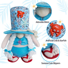 Load image into Gallery viewer, Summer Gnomes Decorations for Home, Beach Gnomes Plush,Farmhouse Gnomes Tiered Tray Decor,Summer Mantle,Kitchen Table, Shelf Sitters Tomte Decor,Birthday Gnome Gifts
