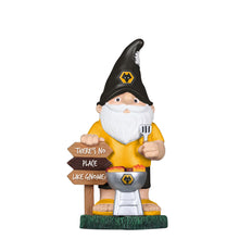 Load image into Gallery viewer, FOCO Officially Licensed Wolverhampton Wanderers FC BBQ Football Garden Gnome
