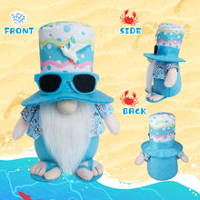 Load image into Gallery viewer, Summer Gnomes Decorations for Home, Beach Gnomes Plush,Farmhouse Gnomes Tiered Tray Decor,Summer Mantle,Kitchen Table, Shelf Sitters Tomte Decor,Birthday Gnome Gifts
