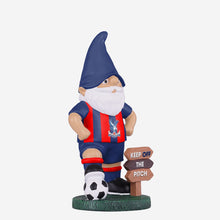 Load image into Gallery viewer, FOCO Officially Licensed Crystal Palace FC Keep Off The Pitch Football Garden Gnome
