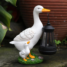 Load image into Gallery viewer, Solar Garden Statue, Duck Solar Lantern, Outdoor Home Decoration, Solar Lantern Statue, Cute Duck Statue, Patio Lawn Decor, Garden Solar Lighting, Duck Garden Ornament, Solar Lawn Decor, Porch Decorat
