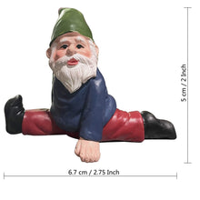 Load image into Gallery viewer, MUAMAX Miniature Garden Gnomes Set of 3 Fairy Garden Yoga Gnome Figurines Funny Fairy Garden Accessories Gnome Garden Decor Ornaments
