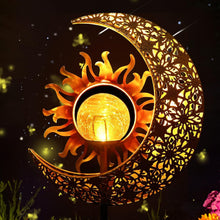Load image into Gallery viewer, Kizozo Moon Solar Lights for Outdoor Garden, Solar Lights IP65 Waterproof, Ornaments Garden Decoration for Outdoors, Decoration for Patio Pathway Lawn
