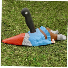 Load image into Gallery viewer, PiniceCore Dwarf Gnome Statue Attractive Dwarf Zombie Sculpture Ornament Decoration for Garden Decoration Craft
