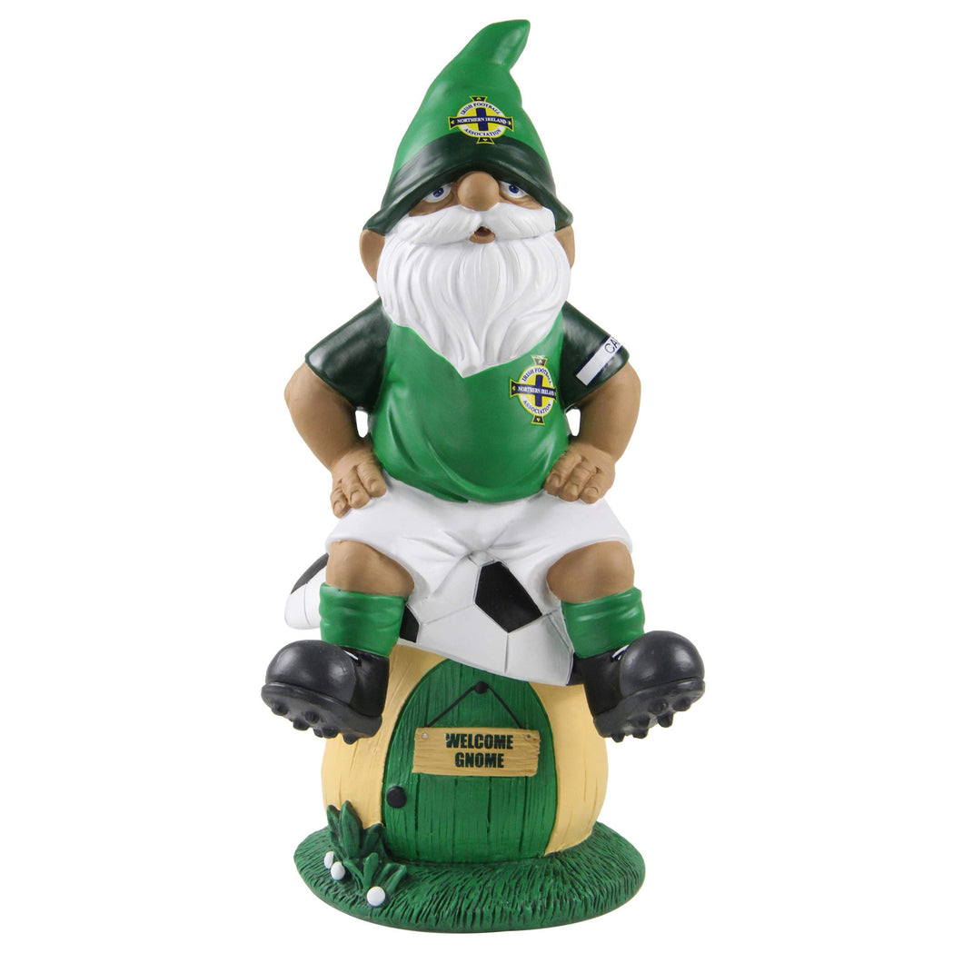 FOCO EPL NORTHERN IRELAND IFA FOOTBALL TOADSTOOL GARDEN GNOME ORNAMENT INDOOR/OUTDOOR