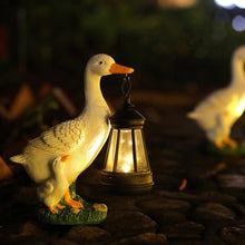 Load image into Gallery viewer, Solar Garden Statue, Duck Solar Lantern, Outdoor Home Decoration, Solar Lantern Statue, Cute Duck Statue, Patio Lawn Decor, Garden Solar Lighting, Duck Garden Ornament, Solar Lawn Decor, Porch Decorat
