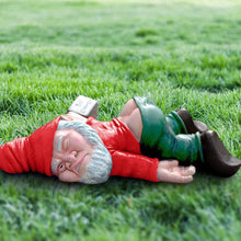 Load image into Gallery viewer, Naughty Gnomes Garden Decorations, Funny Garden Gnomes Statues Outdoor Reading Without Closing The Door of Toilet Dwarf Ornaments, Garden Gnomes Decor,Yard Camp Lawn Cartoons Party Decor (05#)
