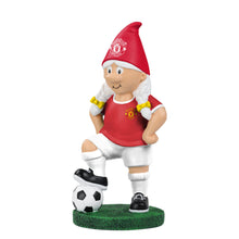 Load image into Gallery viewer, FOCO Officially Licenced Manchester United FC Female Football Garden Gnome
