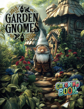 Load image into Gallery viewer, Garden Gnomes Coloring Book
