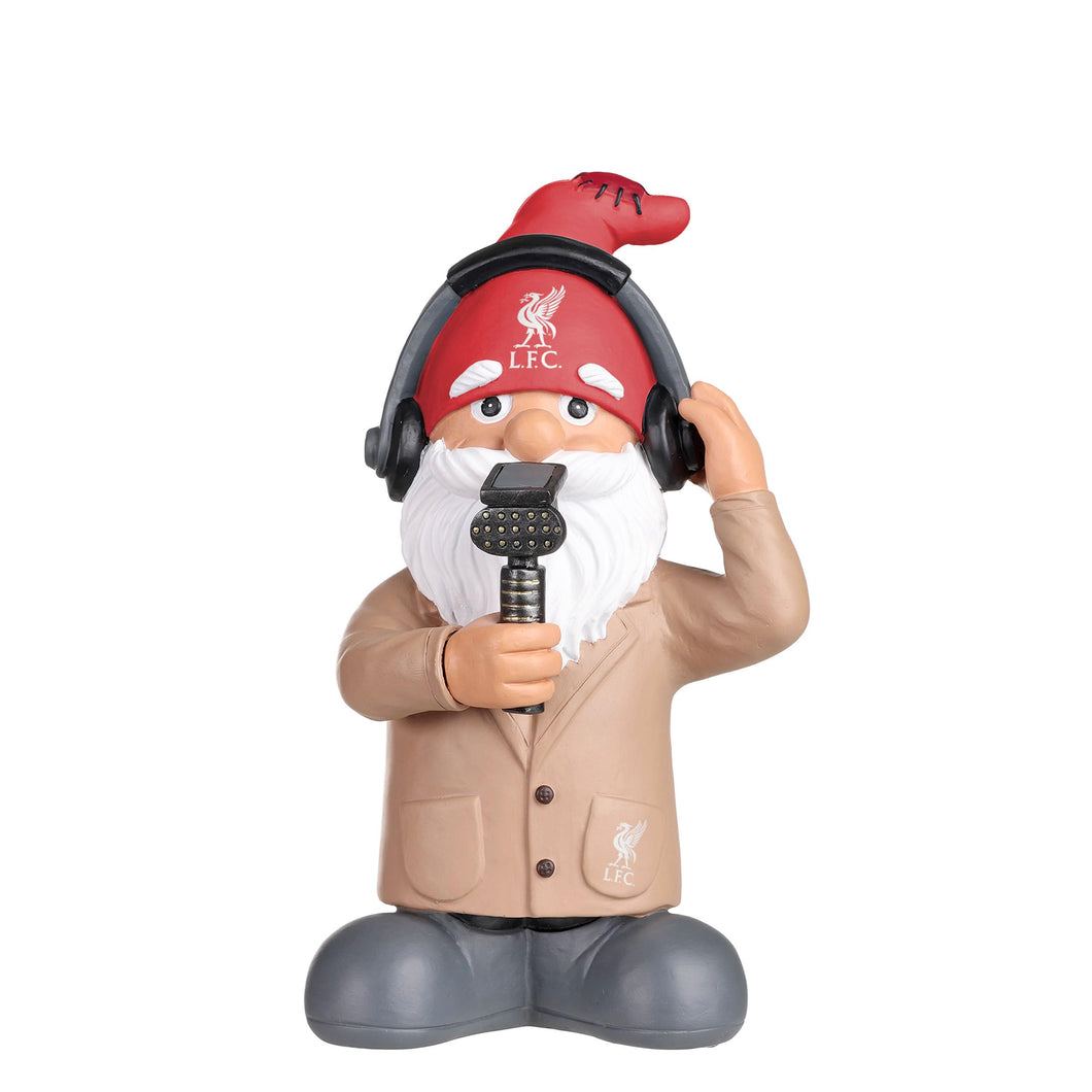 FOCO Officially Licensed Liverpool FC Football Commentator Garden Gnome