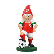 Load image into Gallery viewer, FOCO Offically Licenced Wales Female Football Gnome
