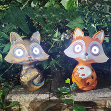 Load image into Gallery viewer, Cabilock 1pc Fox Solar Light outdoor decor outdoor solar lights garden fox lamp Solar Lights Outdoor Decorative Light Solar Lamp animal landscape lights statuette decorations ornaments
