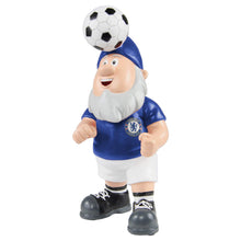 Load image into Gallery viewer, FOCO Chelsea FC Football Premier League Championship Header Ball Garden Gnome Ornament Indoor/Outdoor
