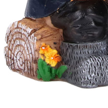 Load image into Gallery viewer, Creative Resin Garden Gnome Couple Dwarf Heart Shaped Statue Waterproof and Durable Suitable for Garden Gifts Patio Lawn Decoration

