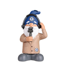 Load image into Gallery viewer, FOCO Officially Licensed Chelsea FC Football Commentator Garden Gnome
