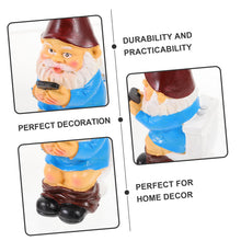 Load image into Gallery viewer, Cabilock Naughty Gnome Christmas Decoration Dwarf Ornament Resin Gnome Doll Adornment

