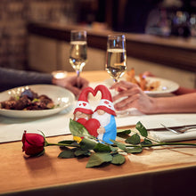 Load image into Gallery viewer, Abaodam Love Gnome Couple Figurine Garden Ornament Wedding Decor Resin Dwarf Statue Valentine&#39;s Day
