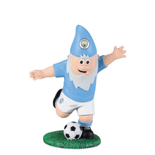 Load image into Gallery viewer, FOCO Officially Licensed Manchester City FC Striker Football Garden Gnome
