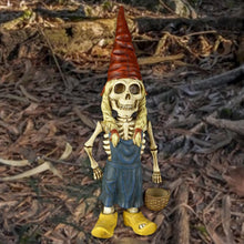 Load image into Gallery viewer, Bexdug Skeleton Garden Gnomes,The Day of The Dead Skeleton Couple,Dog Resin Sculpture Resin Figurine,Yard Art Home Decor Shelf Decoration.

