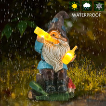 Load image into Gallery viewer, DKJOCKY Dad Gifts for Men, Funny Garden Gnomes Outdoor Gnomes Decorations for Yard, Birthday Gifts for Women Unique, Garden Decor Fathers Day Present for Husband
