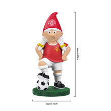 Load image into Gallery viewer, FOCO Officially Licenced Manchester United FC Female Football Garden Gnome
