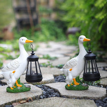 Load image into Gallery viewer, Solar Garden Statue, Duck Solar Lantern, Outdoor Home Decoration, Solar Lantern Statue, Cute Duck Statue, Patio Lawn Decor, Garden Solar Lighting, Duck Garden Ornament, Solar Lawn Decor, Porch Decorat

