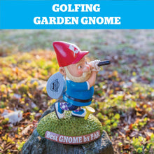 Load image into Gallery viewer, BigMouth Inc Golfing Garden Gnome Statue - Funny Lawn Decoration, Outdoor Golf Decor, Quirky Yard Ornament, Unique Golf Gift, Lawn and Garden Figurine
