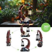 Load image into Gallery viewer, twinbling Garden Gnomes Outdoor Statues with Solar Light Funny Gnome Decor Gifts for Women Mom Gnomes Decorations for Home Patio Lawn Yard Garden Decor
