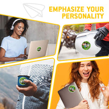 Load image into Gallery viewer, Vinyl Stickers (Set of 2) 10cm - ny Garden Gnome Men Decals for Laptops,Tablets,Luggage,Scrap Booking,Fridges, 14596
