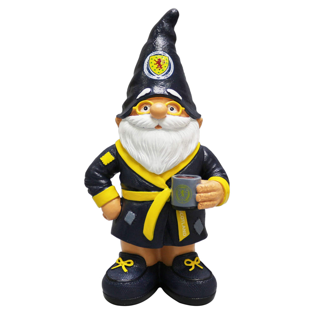 FOCO Official Scotland SFA Football Dressing Gown Garden Gnome
