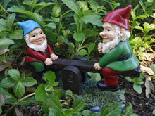 Load image into Gallery viewer, KEONSEN Large 7 in Funny Seesaw Gnome Garden Decor, Creative Garden Gnomes Outdoor Patio Decor, Resin Statues Gift, Yard Decorations Outdoor Decorations Patio and Yard Lawn Porch Decor (Seesaw Gnome)
