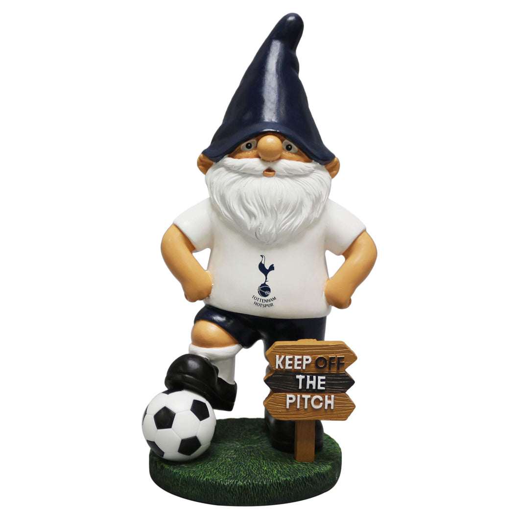 FOCO EPL Tottenham Hotspur Football Premier League Championship Keep Off The Pitch Garden Gnome Ornament Indoor/Outdoor…