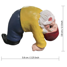 Load image into Gallery viewer, MUAMAX Miniature Garden Gnomes Set of 3 Fairy Garden Yoga Gnome Figurines Funny Fairy Garden Accessories Gnome Garden Decor Ornaments
