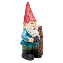 Load image into Gallery viewer, Alpine Corporation WQA1068 Garden Welcome&#39; Sign Gnome Statue, Multicolor

