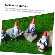 Load image into Gallery viewer, Cabilock 2sets Resin Gnome Figure Home Decor Ornament Christmas Garden Gnome Doll Adorable Decor 4pcs*2
