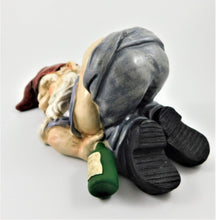 Load image into Gallery viewer, Seven Secrets Drunk Gnome Patio Ornament Garden Funny Gift Drunken Disorderly Statue Figurine | 39191
