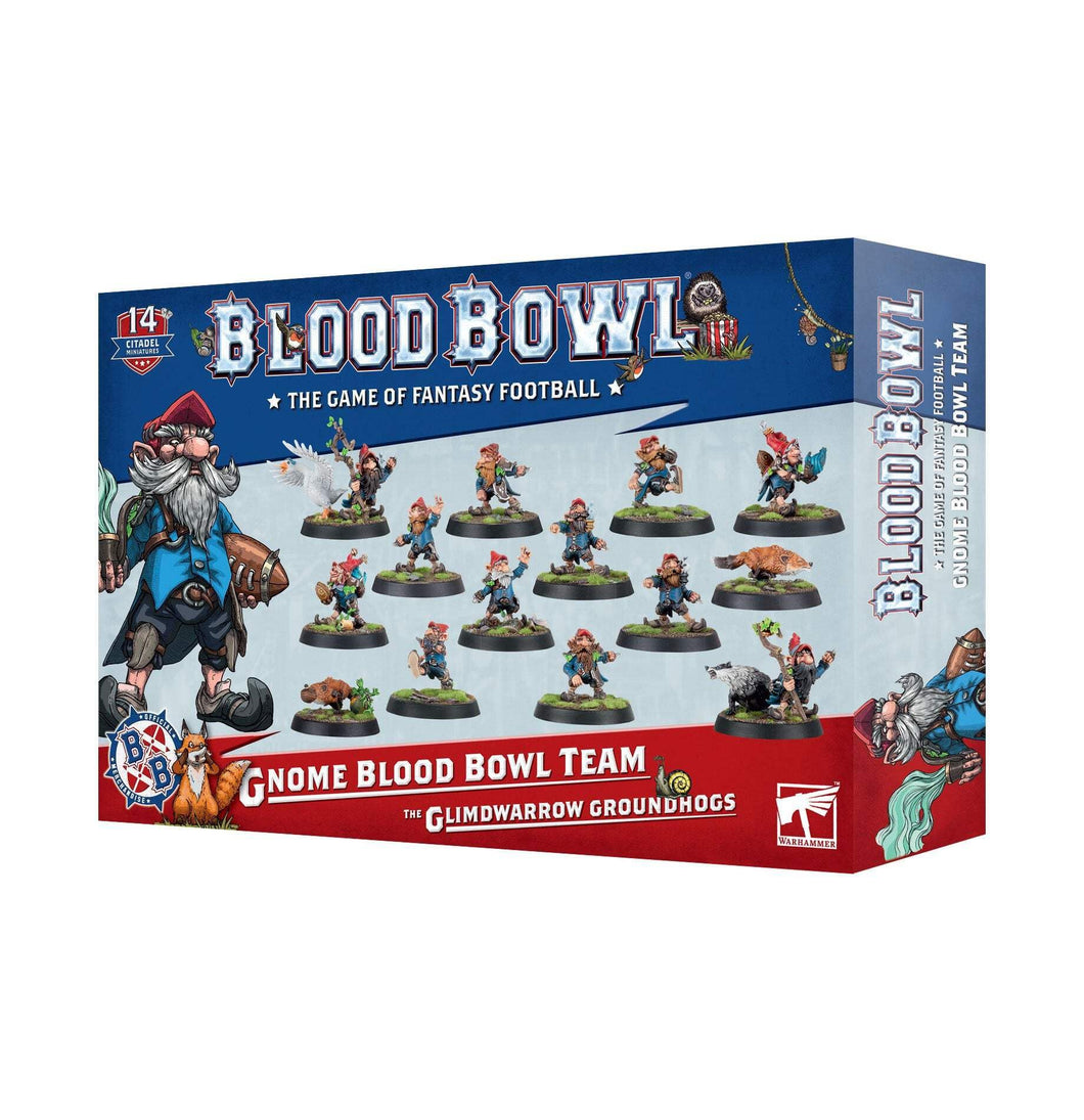 Games Workshop - Blood Bowl: Gnome Team - The Glimdwarrow Groundhogs Age 14+