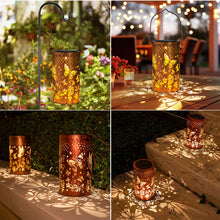 Load image into Gallery viewer, Birthday Gifts for Women, Solar Garden Ornaments Outdoot Butterfly Solar Lanterns Garden Decorations Lights, Perfect Butterfly Gifts for Women Mum Grandma, Birthday Presents Unique
