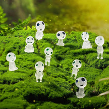 Load image into Gallery viewer, 10PCS Fairy Garden Accessories Tree Elves Glow in Dark Garden Alien Decor Miniature Luminous Ghost kit for Micro Landscape Garden Decoration Outdoor Status Patio Lawn Yard Kit (Green)
