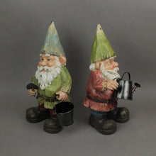 Load image into Gallery viewer, Gardening Garden Gnomes Home Garden Decor Resin Sculptures Lawn Art Yard Decorations 15 Inches High
