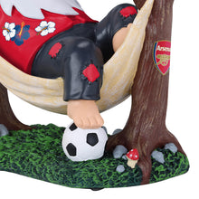 Load image into Gallery viewer, FOCO Officially Licensed Arsenal FC Football Hammock Garden Gnome

