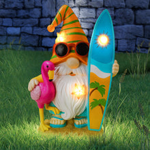Load image into Gallery viewer, Baquler - Solar Hanging Lantern Outdoor Snowman Snowman Gnome Decor for Garden Yard Porch Christmas Summer Party Gift
