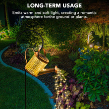 Load image into Gallery viewer, GLOBAL GOLDEN Solar Watering Can Light, LED Solar String Lights Waterproof Dual Mode Water Can Lights for Garden Patio Yard Pathway Lantern Plant Decoration
