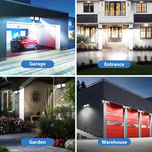 Load image into Gallery viewer, Peasur Solar Security Lights Outdoor Motion Sensor, 3 Modes Solar Powered Flood Light with Remote Control 3 Adjustable Heads, IP65 Waterproof Wall Mount Wireless for Yard Garage Patio Porch
