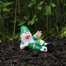 Load image into Gallery viewer, FOCO Official Celtic FC Sliding Tackle Football Garden Gnome
